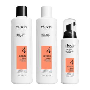 NIOXIN : SYSTEM 4 - Kit - Treatment for Colored Hair with Advanced Thinning 3 units