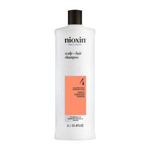 NIOXIN : SYSTEM 4 - Shampoo - Dyed and Damaged Hair with Advanced Weakening 1000 ml