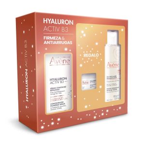 AVÈNE : HYALURON ACTIV B3 SERUM + MICELLAR + CREAM CASE 3 pcs