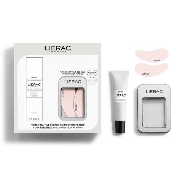 LIERAC : DIOPTI ROUTINE GEL CORRECTOR FOR BAGS 2 pcs