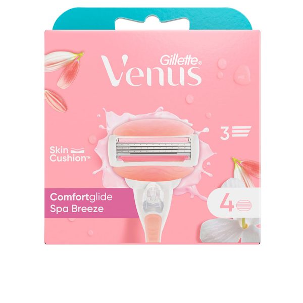GILLETTE : VENUS SPA BREEZE charger 4 refills