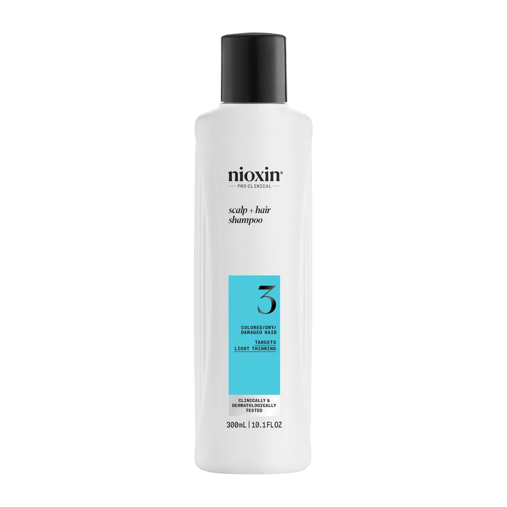 NIOXIN : SYSTEM 3 - Shampoo - Dyed and Damaged Hair with Mild Weakening 300 ml