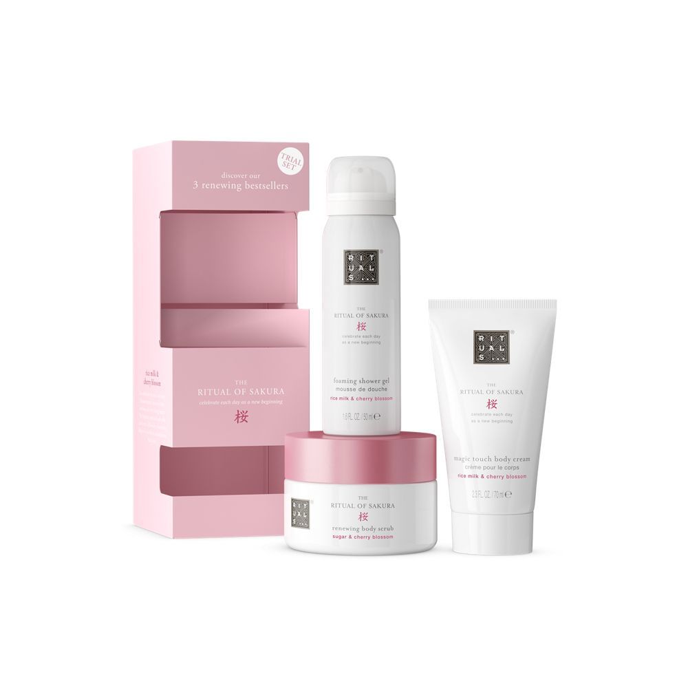 RITUALS : THE RITUAL OF SAKURA TRIAL SET 3 pz