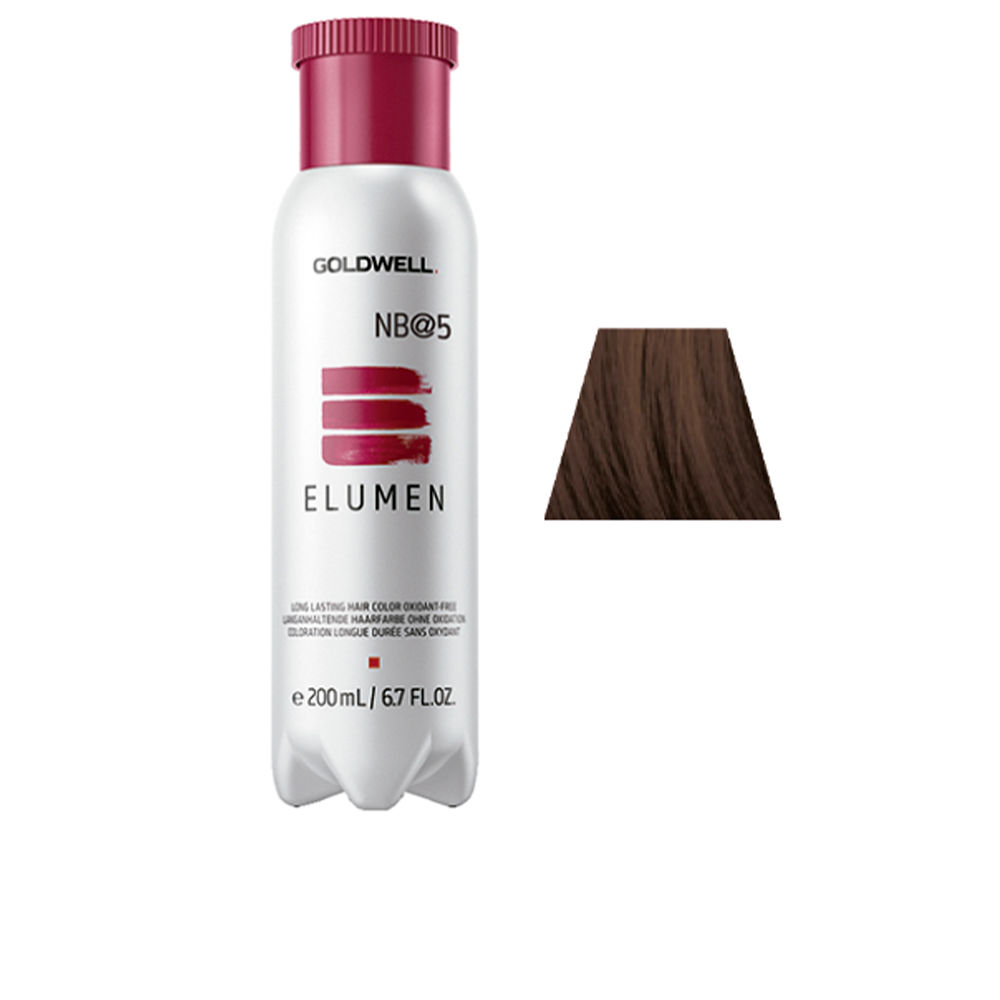 GOLDWELL : ELUMEN long lasting hair color oxidant free #NB@5 200 ml