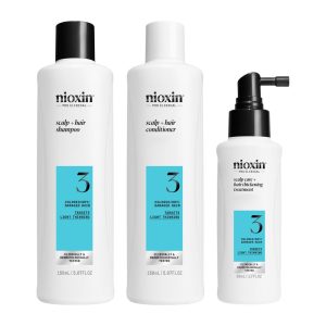 NIOXIN : SYSTEM 3 - Kit - Treatment for Colored Hair with Mild Thinning 3 units