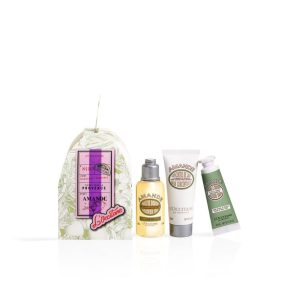 L'OCCITANE EN PROVENCE : ALMOND CASE 3 pcs