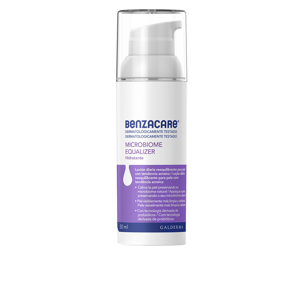BENZACARE : MICROBIOME EQUALIZER daily rebalancing lotion for acne-prone skin 50 ml