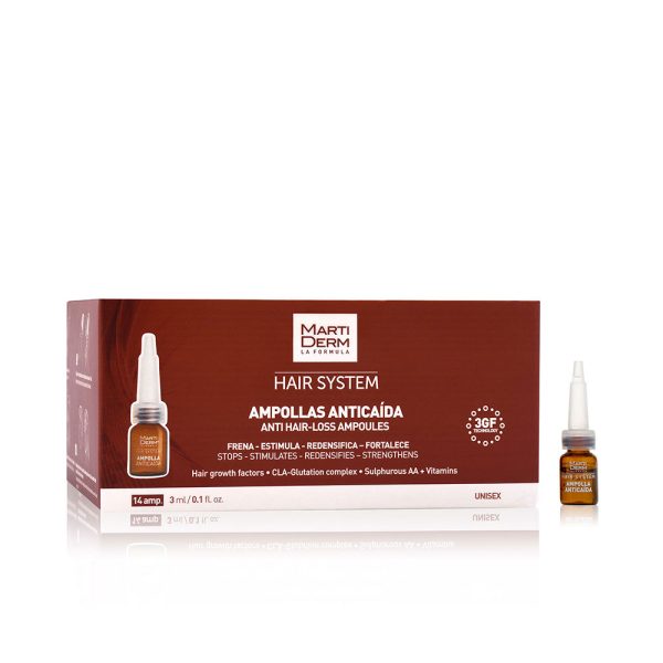 MARTIDERM : HAIR SYSTEM anti-hair loss ampoules 14 x 3 ml