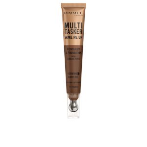 RIMMEL LONDON : MULTITASKER WAKE ME UP concealer and foundation #Tiramisu 20 ml