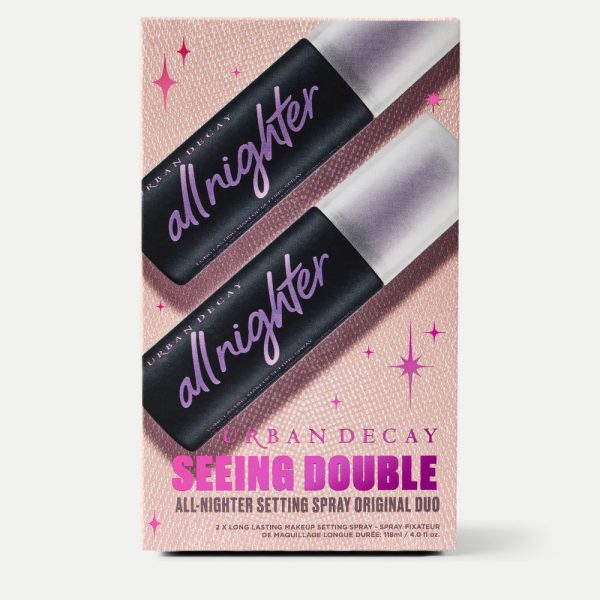 URBAN DECAY : ALL NIGHTER long lasting makeup setting spray pack 2 x 118 ml