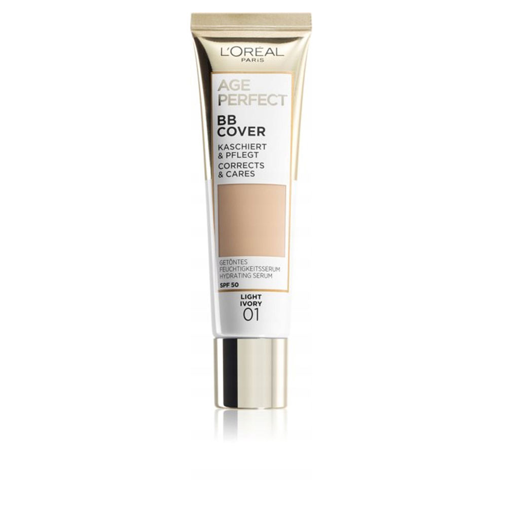 L'ORÉAL PARIS : AGE PERFECT BB COVER liquid makeup SPF50 #01-light ivory 30 ml