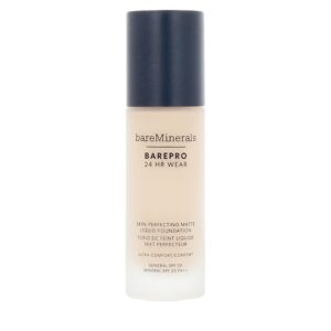 BARE MINERALS : BAREPRO 24HR WEAR matte liquid foundation SPF20 #Fair 10 Warm 30 ml