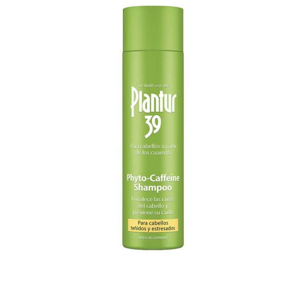 PLANTUR 39 : PHYTO-CAFFEINE shampoo for colored and stressed hair 250 ml