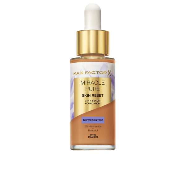 MAX FACTOR : MIRACLE PURE sérum con color #80 - 85-Medium 30 ml