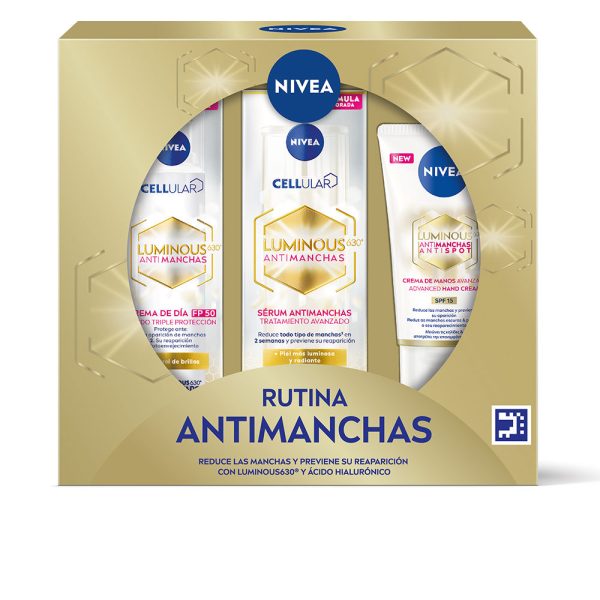 NIVEA : LUMINOUS 630º ANTI-STAIN CASE 3 pcs