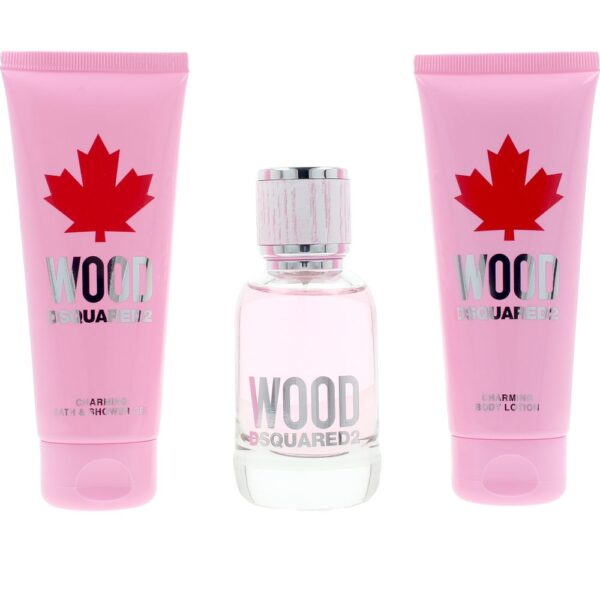 DSQUARED2 : WOOD FOR WOMEN CASE 3 pcs