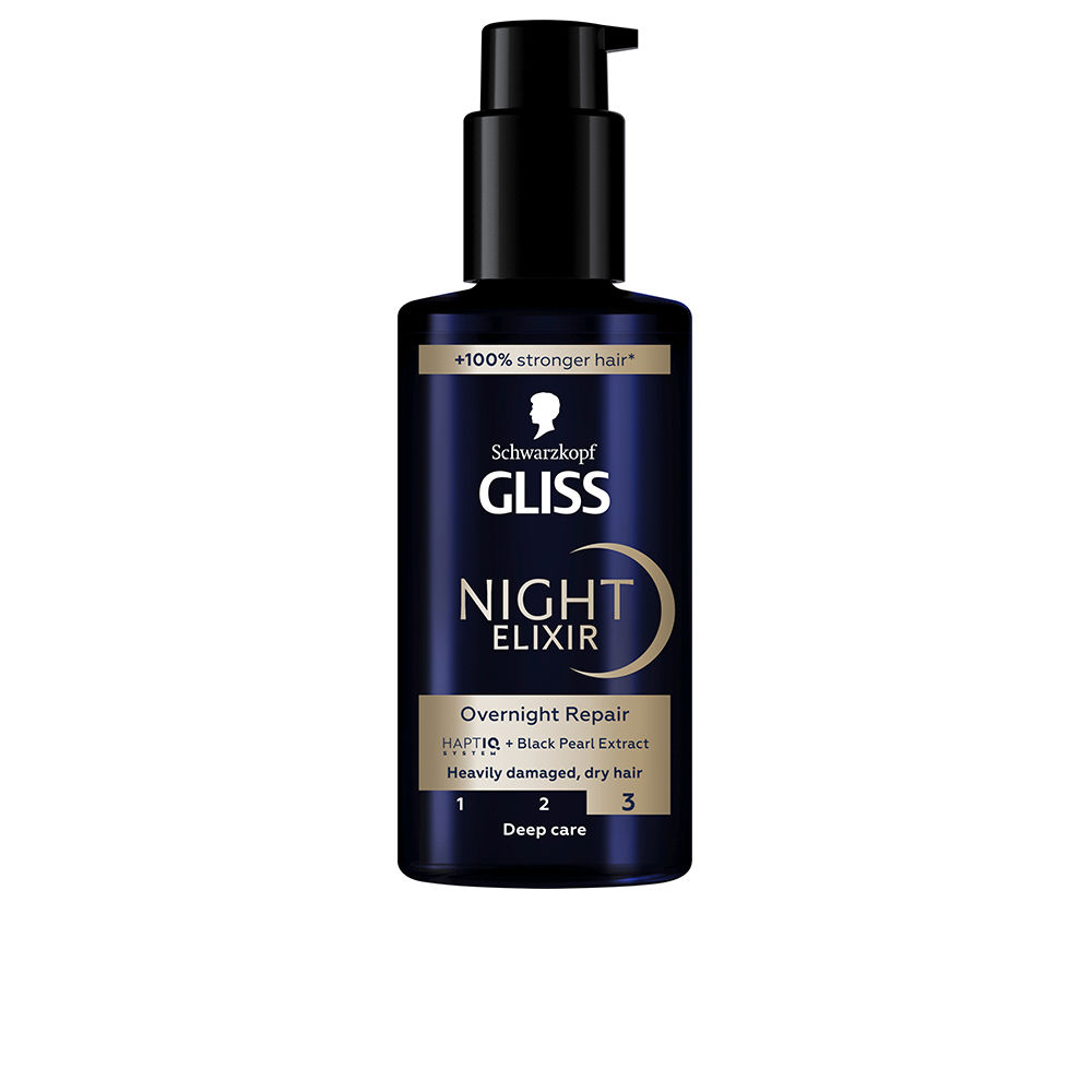 SCHWARZKOPF MASS MARKET : GLISS NIGHT ELIXIR serum for damaged hair 100 ml