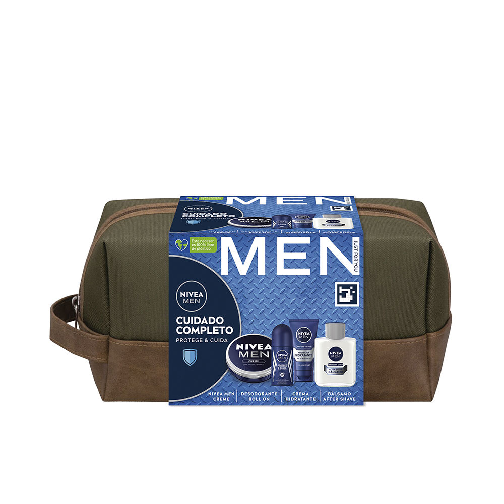 NIVEA : MEN'S COMPLETE CARE TOILETRY BAG CASE 5 pcs