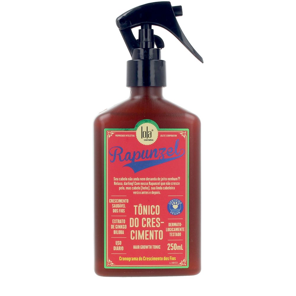 LOLA COSMETICS : RAPUNZEL hair tonic growth anti-hair loss 250 ml