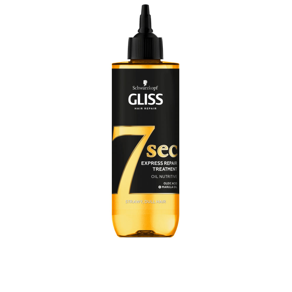 SCHWARZKOPF MASS MARKET : GLISS 7 SEC express repair treatment oil nutritive 200 ml