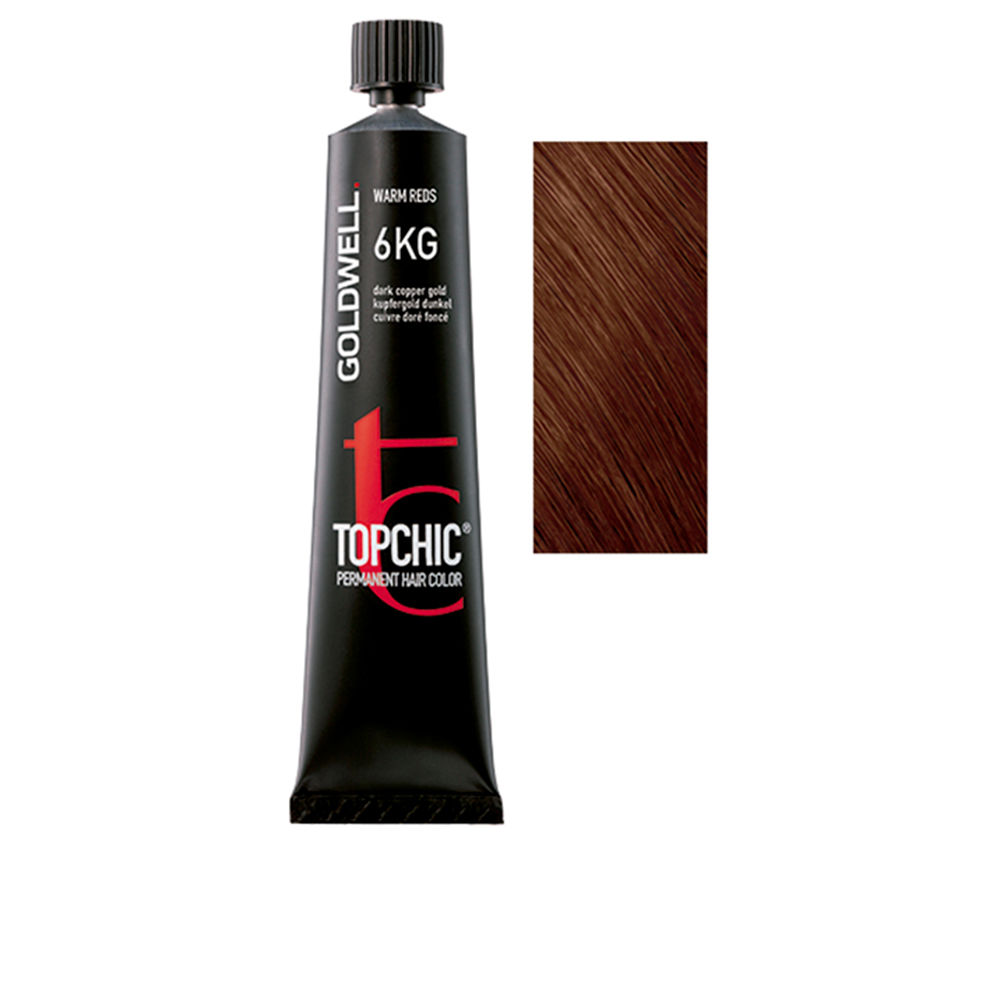 GOLDWELL : TOPCHIC permanent hair color #6KG 60 ml