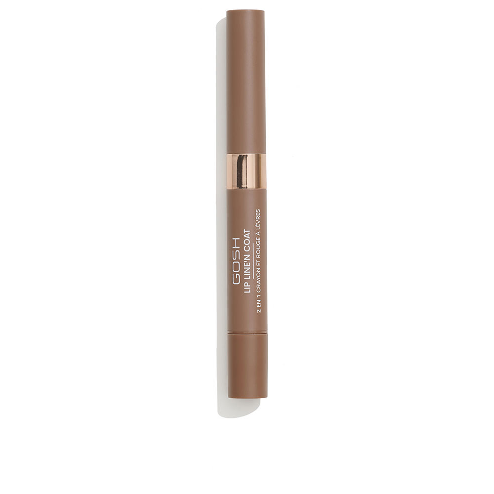 GOSH : LIP LINE'N COAT 2 in 1 lipstick #004-Caramel Toffee 2 ml