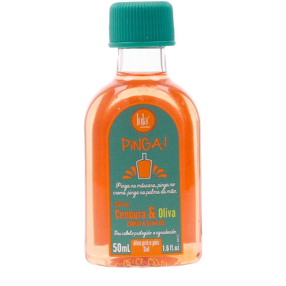 LOLA COSMETICS : PINGA CARROT & OLIVE OIL sun protection hair 50 ml
