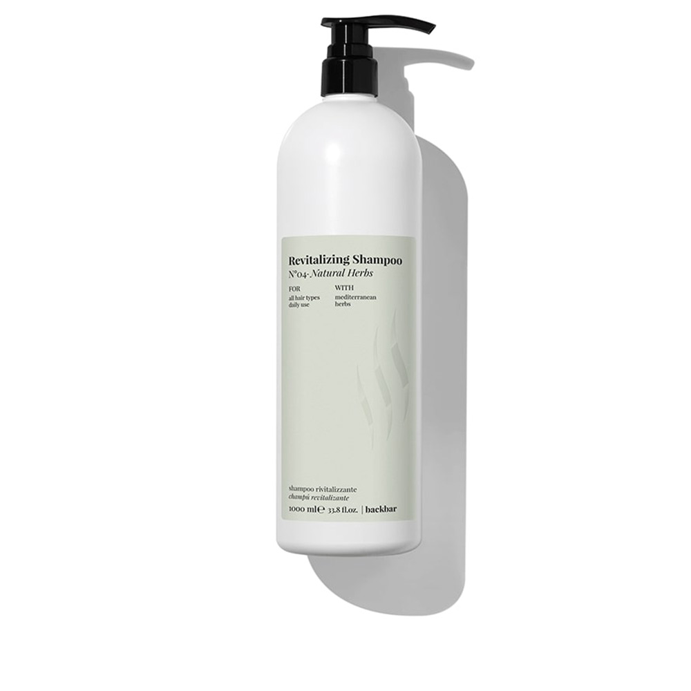 FARMAVITA : BACK BAR revitalizing shampoo nº04-natural herbs 1000 ml