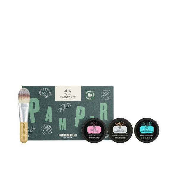 THE BODY SHOP : FACE MASK CASE 4 pcs
