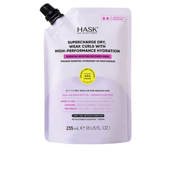 HASK : TEXTURE light moisturizing hair mask 235 ml