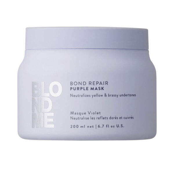 SCHWARZKOPF : BLONDME BOND REPAIR tratamiento morado 200 ml