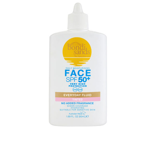 BONDI SANDS : EVERYDAY Fragrance-Free Tinted Facial Fluid SPF 50+ 50 ml