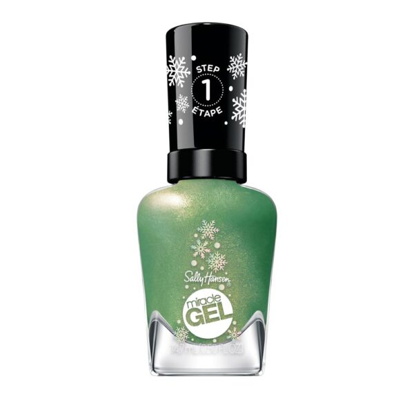 SALLY HANSEN : MIRACLE GEL HOLIDAY nail polish #918-Under The Tree 9.17 ml
