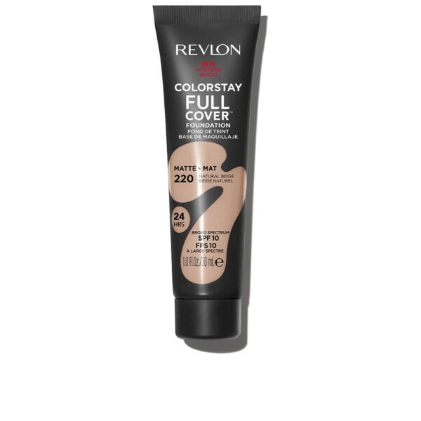 REVLON MASS MARKET : COLORSTAY FULL COVER foundation #220-natural beige 30 ml
