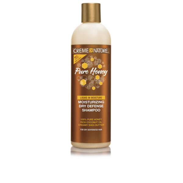 CREME OF NATURE : PURE HONEY moisturizing shampoo for dry hair 355 ml