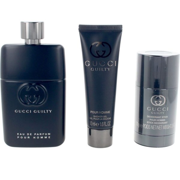 GUCCI : GUCCI GUILTY POUR HOMME CASE 3 pcs