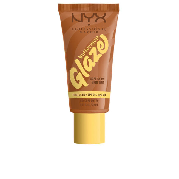 NYX PROFESSIONAL MAKE UP : BUTTERMELT GLAZE sunscreen tint + SPF30 #05-Chai Butta 30 ml