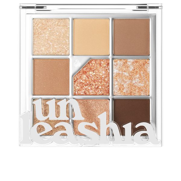 UNLEASHIA : GLITTERPEDIA eye palette #2-All Of Brown 6.2 gr