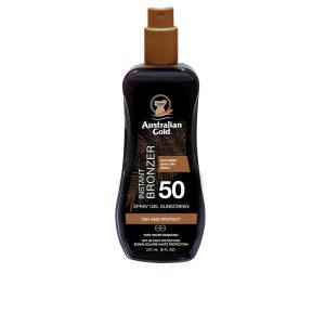 AUSTRALIAN GOLD : SUNSCREEN SPF50 spray gel with instant bronzer 237 ml