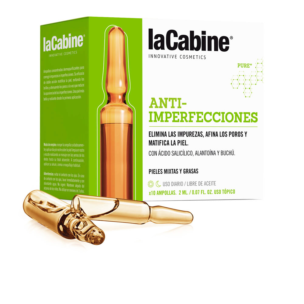 LA CABINE : AMPOLLAS ANTI-IMPERFECCIONES 10 x 2 ml