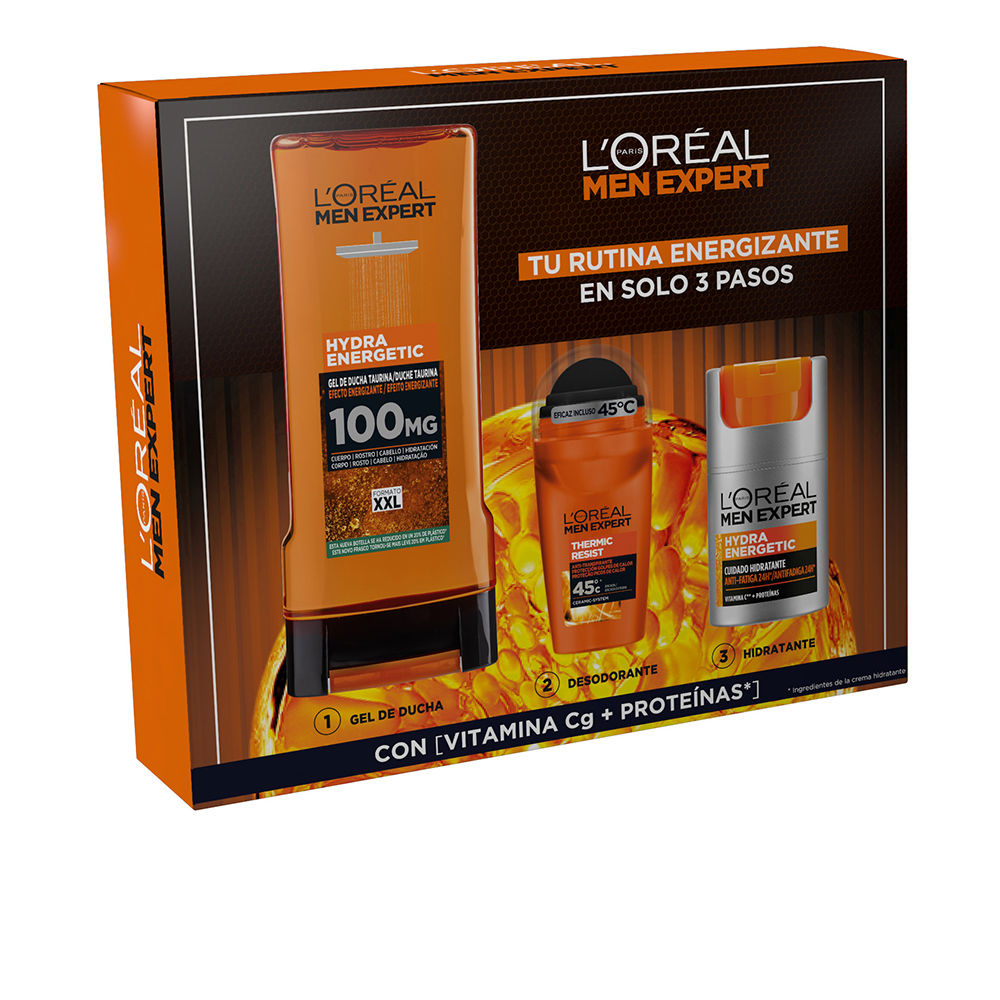 L'ORÉAL PARIS : MEN EXPERT HYDRA ENERGETIC CASE 3 pcs
