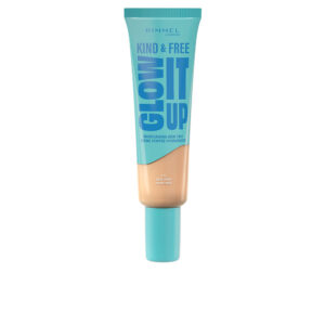 RIMMEL LONDON : KIND & FREE GLOW IT UP liquid foundation #010-Rose Ivory 30 ml