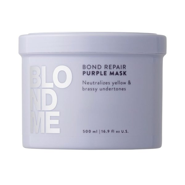 SCHWARZKOPF : BLONDME BOND REPAIR purple treatment 500 ml