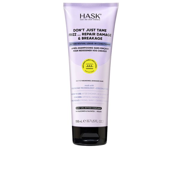 HASK : TEXTURE anti-frizz leave-in conditioner 198 ml