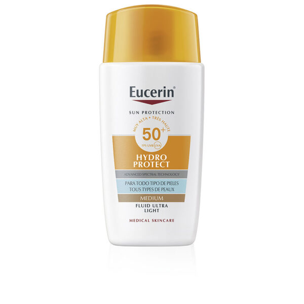 EUCERIN : SUN PROTECTION HYDRO PROTECT tinted fluid SPF50+ #Medium 50 ml
