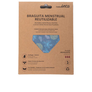 INCA : MENSTRUAL PANTIES super absorption #blue size XL 1 unit
