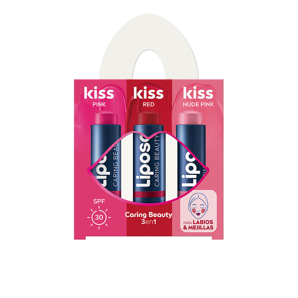 LIPOSAN : KISS KISS KISS PACK 3 pcs
