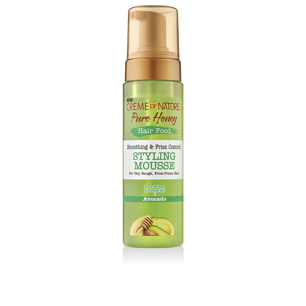 CREME OF NATURE : PURE HONEY AVOCADO mousse 207 ml