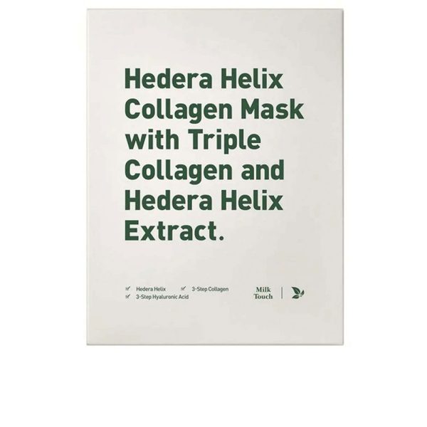 MILK TOUCH : 5 UNITS BOX HEDERA HELIX COLLAGEN mask 5 u