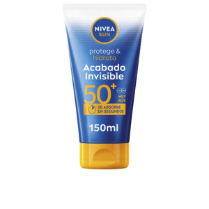 NIVEA : SUN PROTECTS & MOISTURIZES invisible finish sun lotion SPF50+ 150 ml